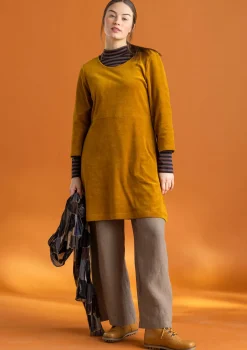 Best Gudrun Sjödén Velourstunika aus Bio-Baumwolle/Recycling-Polyester veilchen