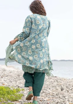 Clearance Gudrun Sjödén Webkleid „Kamala“ aus Bio-Baumwolle kashish