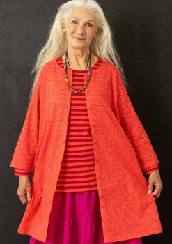 Store Gudrun Sjödén Webtunika „Monika“ aus Bio-Baumwolle schwarz