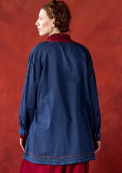 Fashion Gudrun Sjödén Webtunika „Wanja“ aus Bio-Baumwolle mohn