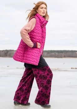 Clearance Gudrun Sjödén Weste „Susan“ aus Recycling-Polyester kaktus