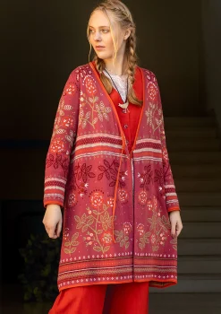 Cheap Gudrun Sjödén Wickeljacke „Lisa“ aus Bio-/Recycling-Baumwolle tinte