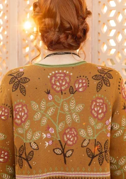Cheap Gudrun Sjödén Wickeljacke „Lisa“ aus Bio-/Recycling-Baumwolle feige